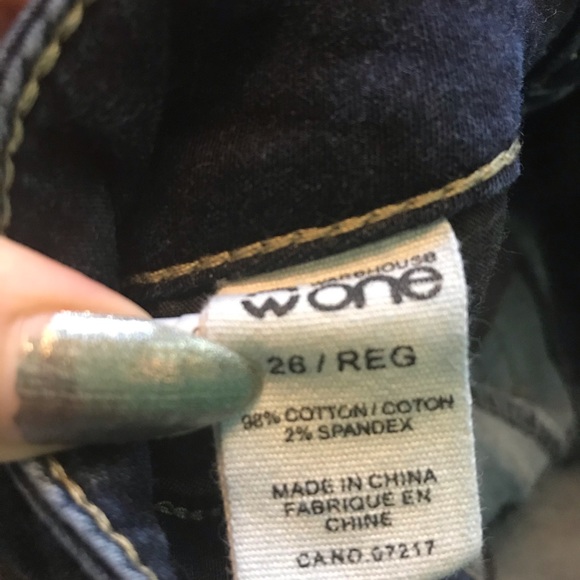 warehouse one jeans size 26 - Picture 3 of 3